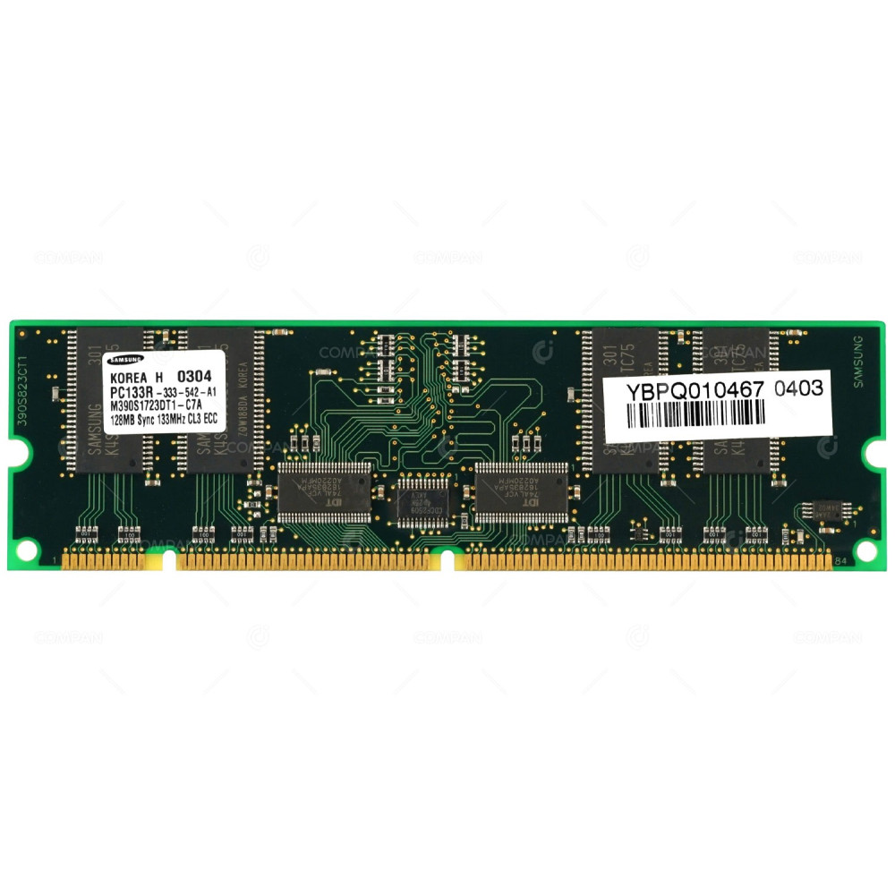 M390S1723DT1-C7A SAMSUNG MEMORY 128MB PC133R 168 PIN 133MHZ CL3 ECC SDRAM RDIMM